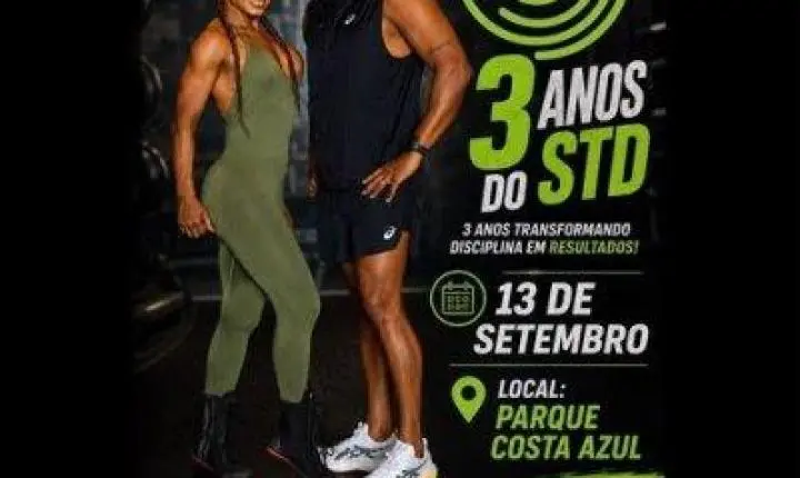 Comandado por Chokito, evento celebra 3 anos do studio no dia 13 de setembro com aulão funcional.