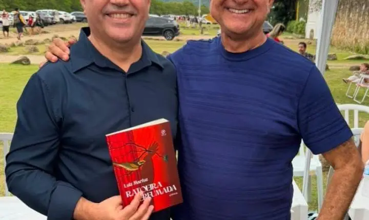 Décio Torres e Luiz Marfuz se encontram em bate-papo sobre literatura em lançamento de livro em Salvador