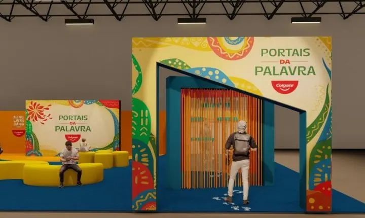 Espaço Infantil Colgate - Portais da Palavra será um dos fortes atrativos da Bienal do Livro Bahia 2026   