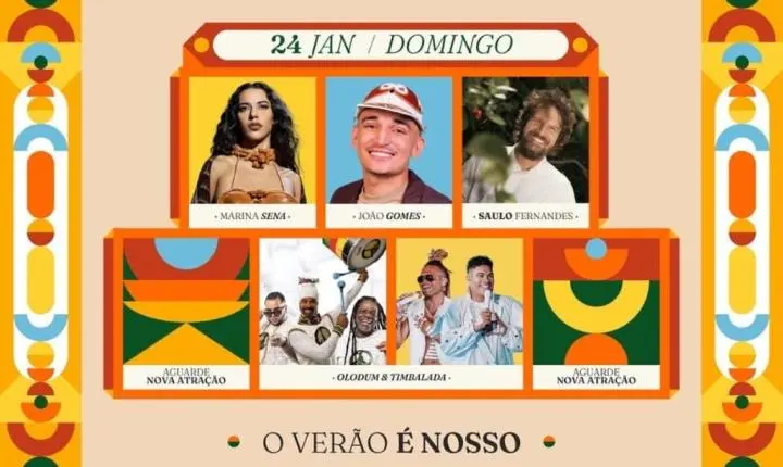 FESTIVAL DE VERÃO SALVADOR 2027 TRAÇA UM PANORAMA DA MÚSICA BRASILEIRA AO CONECTAR TRADIÇÃO E RENOVAÇÃO