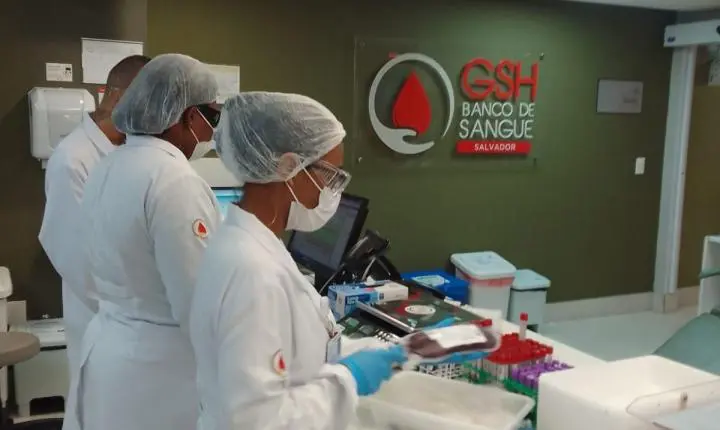 GSH Banco de Sangue de Salvador estará aberto no feriado de 7 de setembro e reforça convite à doação