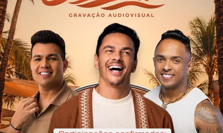 Guig anuncia gravação de audiovisual com participações de Vitor Fernandes e Bruno Magnata na Praia do Flamengo