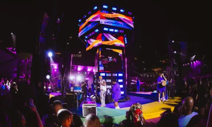 Léo Santana celebra sucesso do PaGGodin em Salvador com ingressos esgotados  Segundo dia do evento reuniu hits em uma vibe única, além das participações especiais de Ivete Sangalo e Yan