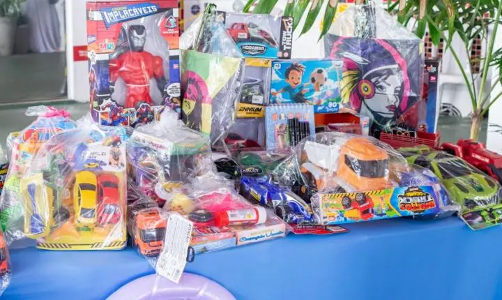 Mais de 2 mil brinquedos arrecadados pelo Amor & Caridade vão beneficiar cerca de 500 crianças em Salvador