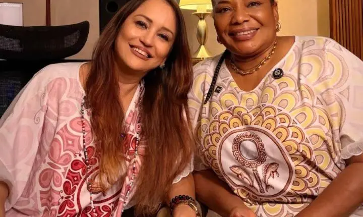 Margareth Menezes presenteia as religiões de matriz africana com “Vapor Mirim/ Vapor Mel” e divide os vocais com Mãe Taiane Macedo em Encanto Umbanda 2