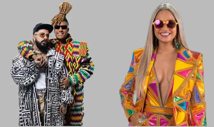 Meninos Rei assina figurinos da temporada junina de Nannda Fernandes, vocalista da banda Flor de Maracujá  