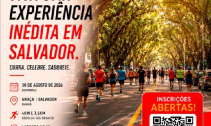 Mignon Run The Taste une corrida pelo Centro Histórico e alta gastronomia em Salvador.