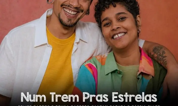 “Num Trem Pras Estrelas” celebra Cazuza e Cássia Eller em noite de música e poesia em Salvador