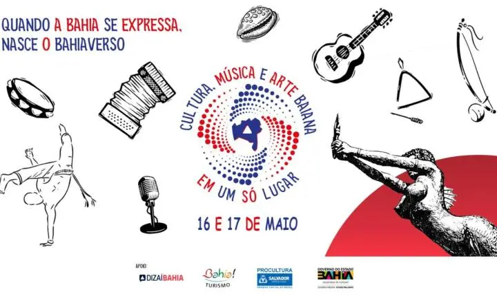 Primeira edição do Festival Bahia Verso acontece nos dias 16 e 17 de maio em Salvador