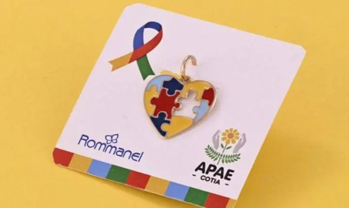 Rommanel lança pingente especial pelo Abril Azul e reforça apoio à conscientização sobre o autismo