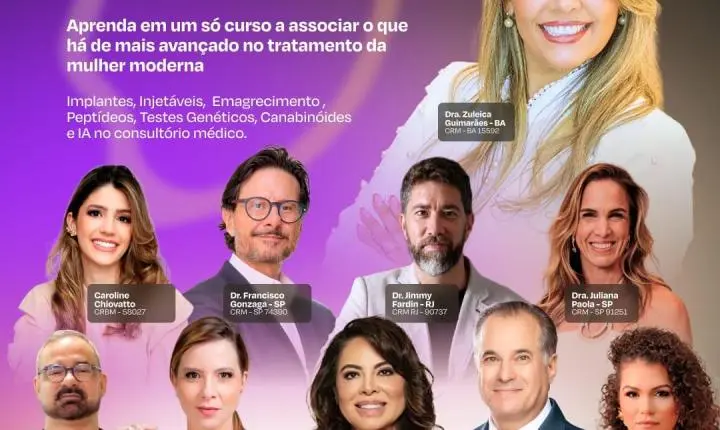 Salvador reúne 10 grandes nomes da medicina em mentoria imersiva sobre saúde da mulher