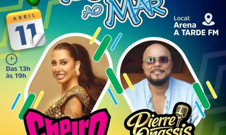Tradicional Feijoada ao Mar acontece neste sábado (11 de abril) com homenagem ao samba e à Copa do Mundo, além de shows com Cheiro de Amor e Pierre Onassis