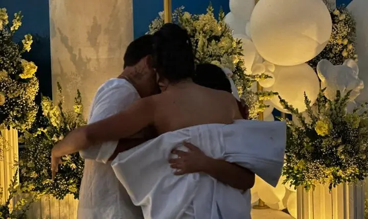 Um momento de alegria e carinho para a família do Cantor Thiago Aquino 