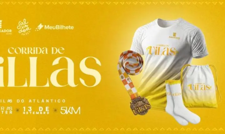 Vilas do Atlântico sedia circuito de corrida de rua de 5 km com programação cultural e esportiva em setembro